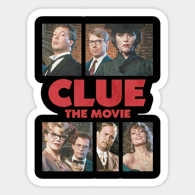 clue movie Sticker by Van Bouten Design